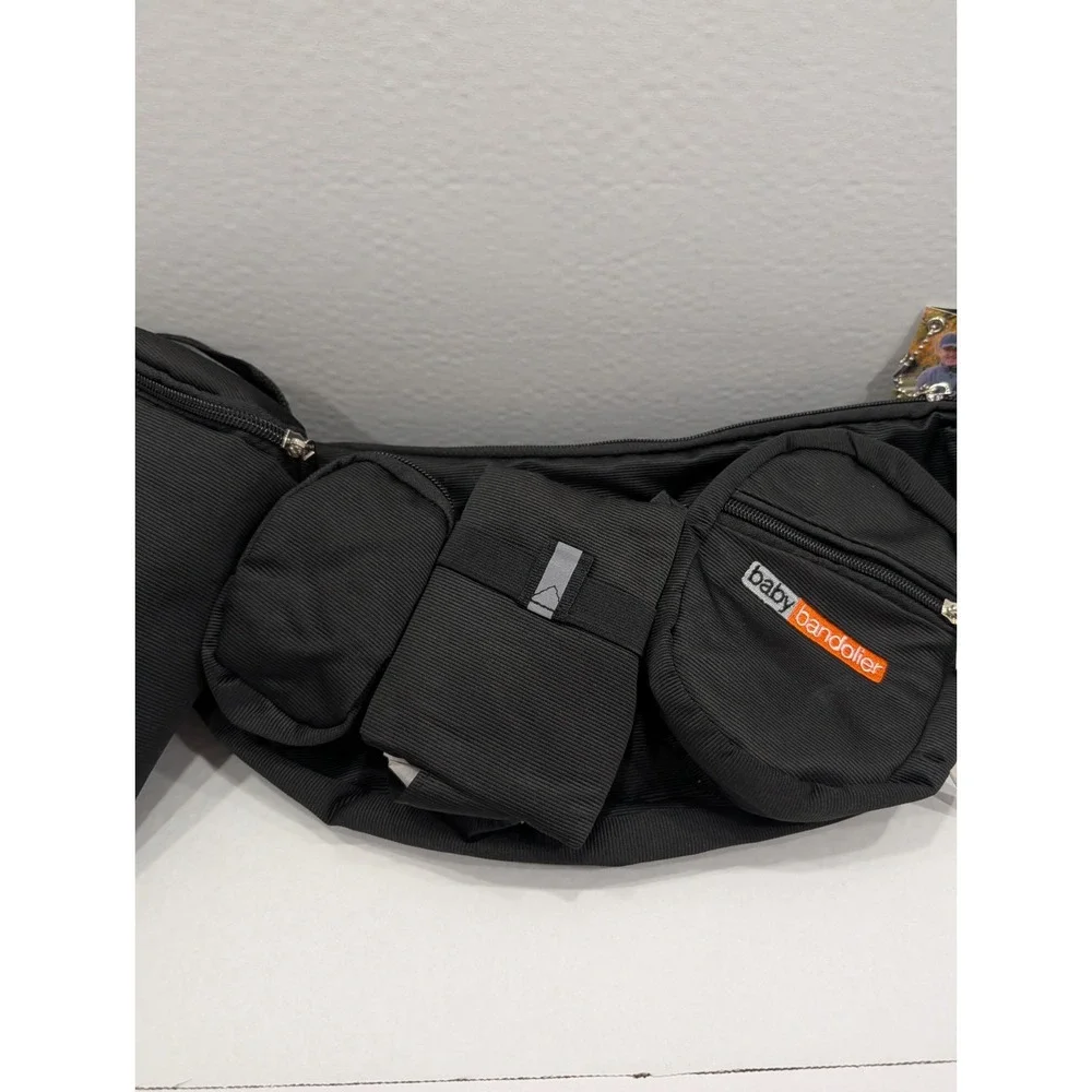 Baby Bandolier Sling Diaper Bag NWT Black Dad Bag New Active Gear Organizer